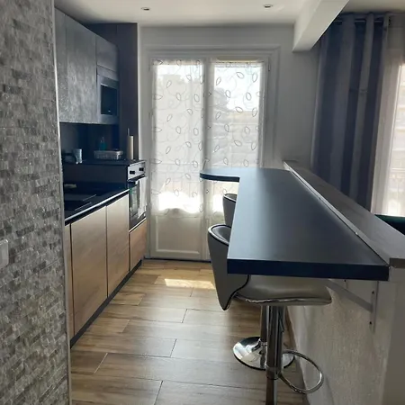 Ferber - Wifi, Ac, 3pers Appartement Nice